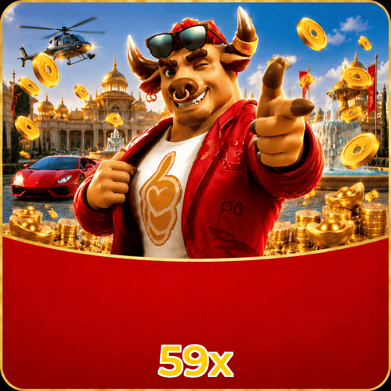 Fluxo de download do app 59x — referência visual